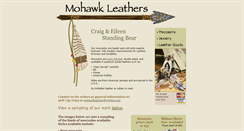 Desktop Screenshot of mohawkleathers.com